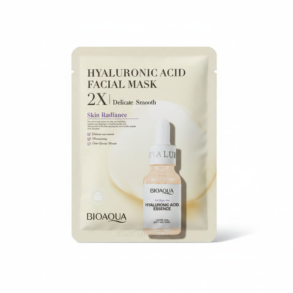 Bioaqua Hyaluronic Acid Mask - White Background