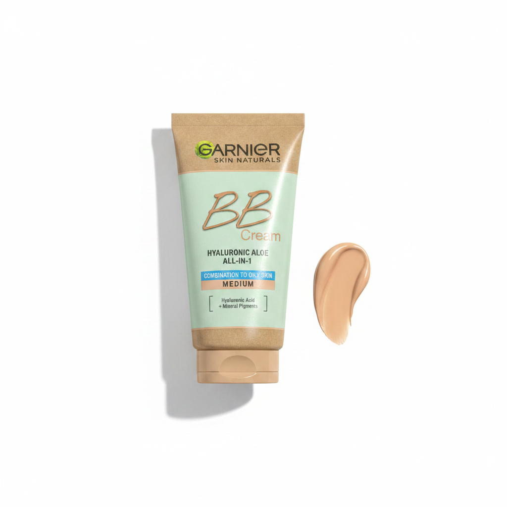 Garnier BB Cream Medium - White Background