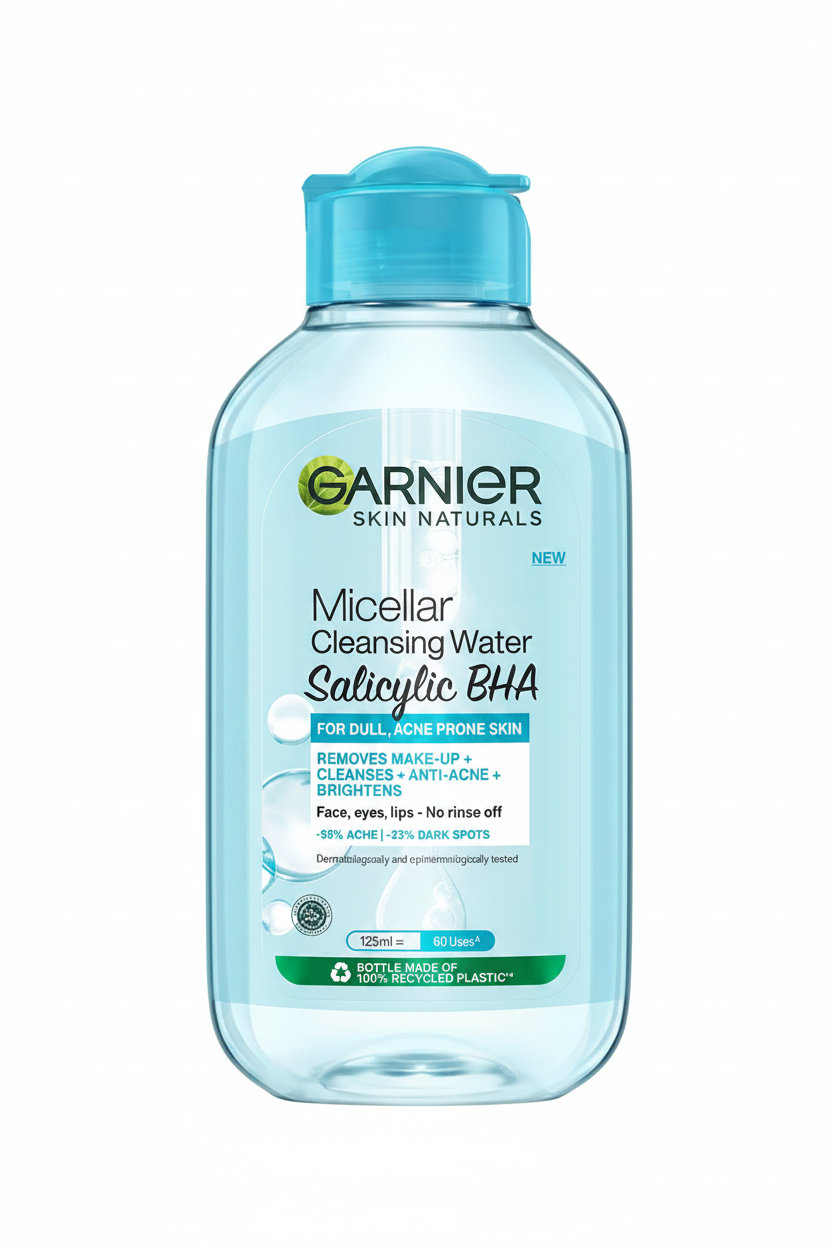 Garnier Salicylic BHA Micellar Water – Portrait
