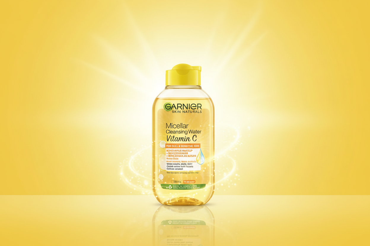 Garnier Vitamin C Micellar Water – Lifestyle Banner